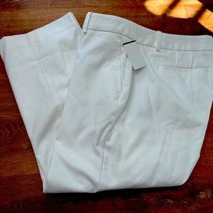 Talbots ladies dress pants sz 12 P Petite white